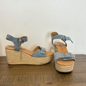 Lucky Brand Naveah Wedge Sandals
